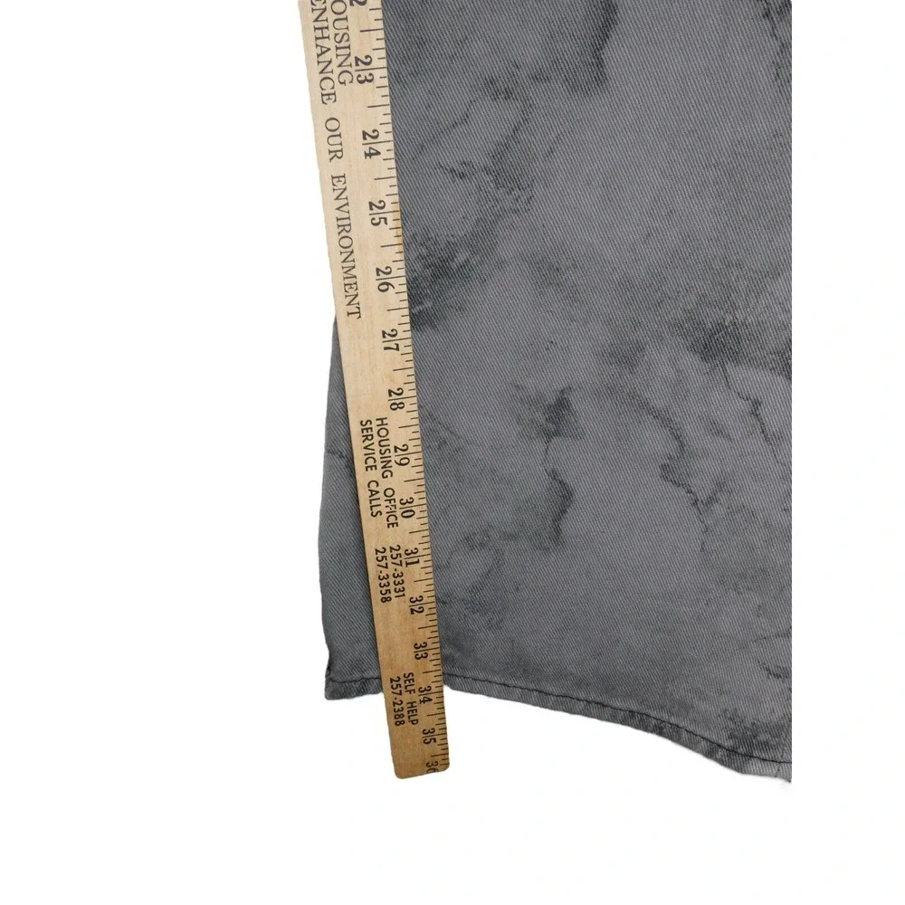 True Religion Men’s Slim Straight Jeans in Washed Gray